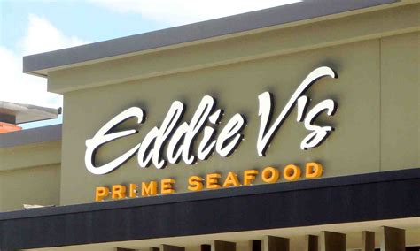 Eddie vs prime seafood - Specialties: Eddie V's Prime Seafood brings an experience filled with Seafood, Steaks and Rhythm, with a menu emphasis on top of the catch prime seafood creations, USDA prime beef and chops, and fresh oyster bar selections. The restaurant is set in a relaxed, elegant atmosphere accented with a palette of sultry earth tones occasionally interrupted by bold colored artwork and mixed wood ... 